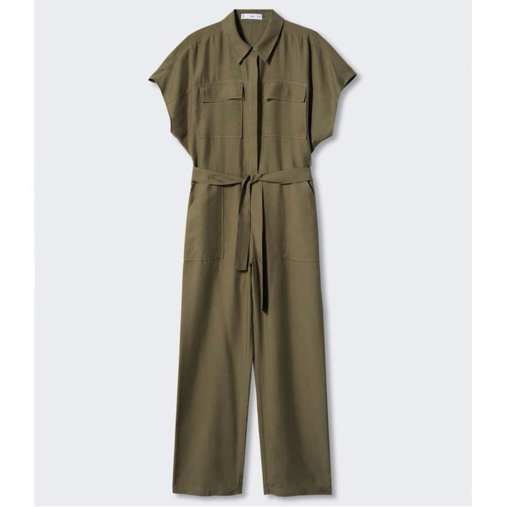 NWOT Lyocell Jumpsuit w/ Belt